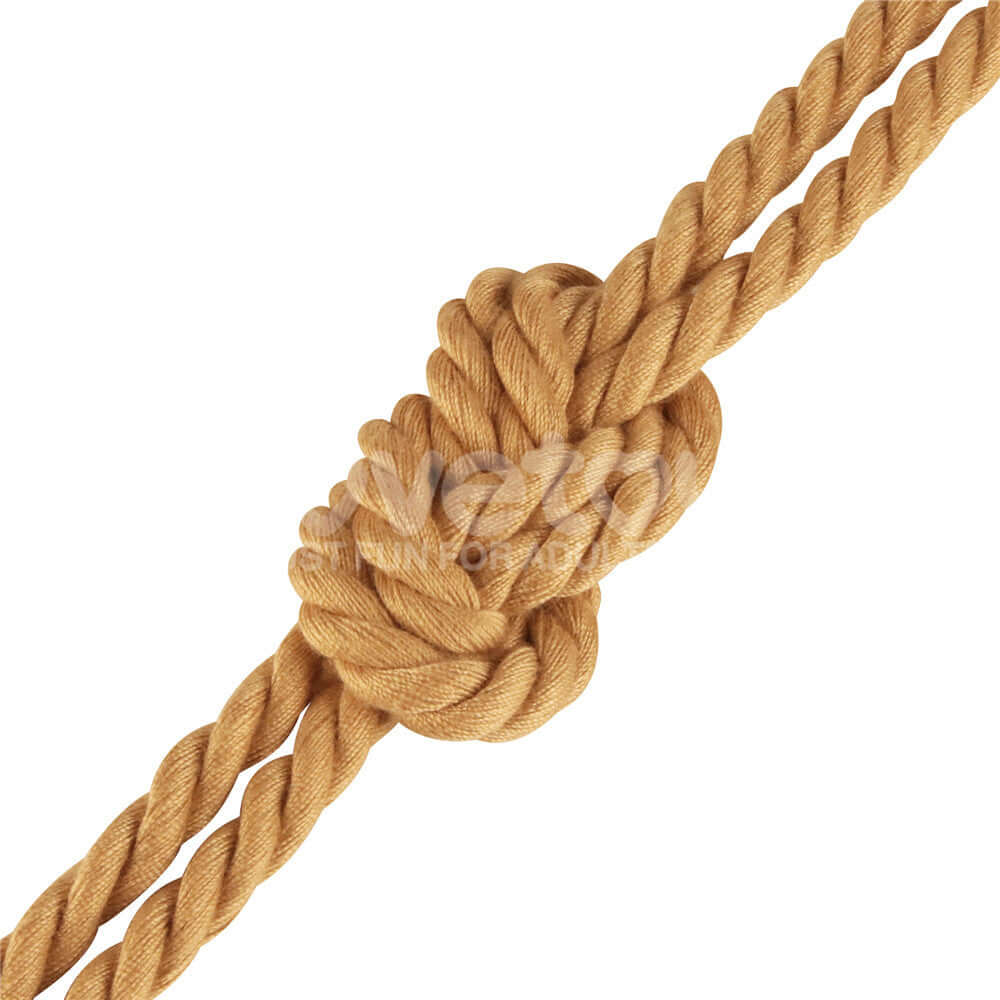 Rebellion Reign Bondage Rope - Natural 10 metre length